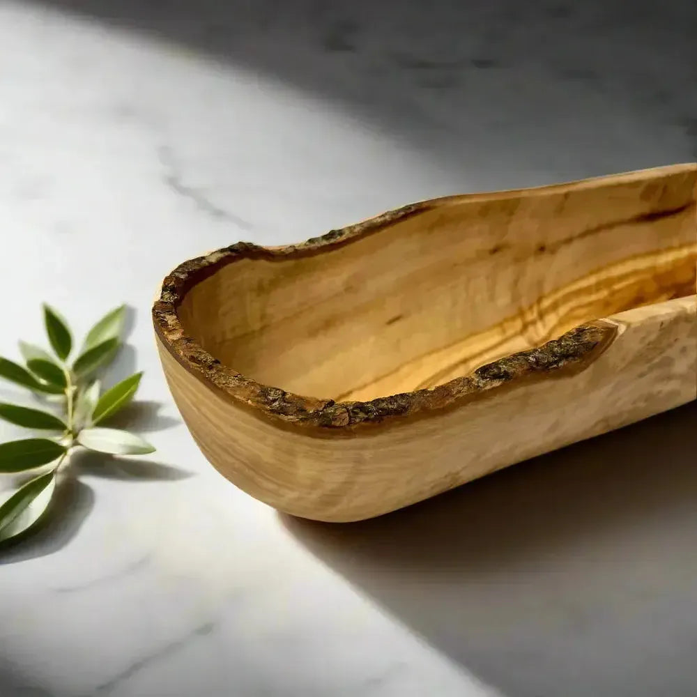 Olivenholz Brotschale