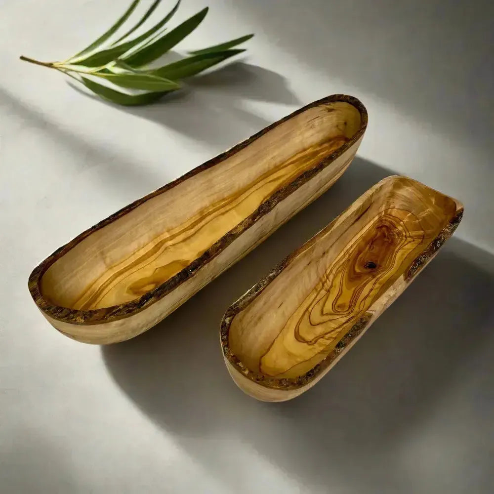 Olivenholz Brotschale