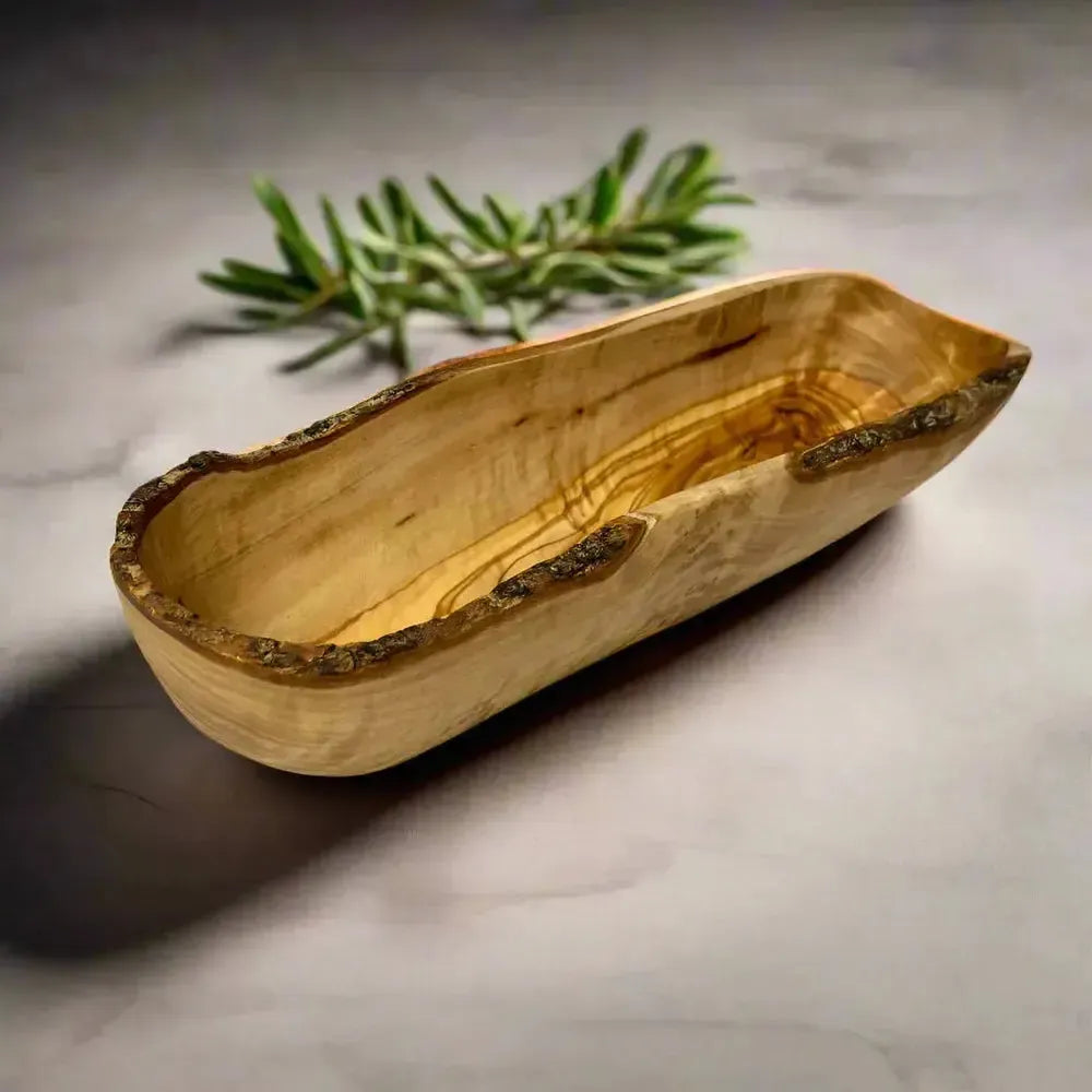 Olivenholz Brotschale