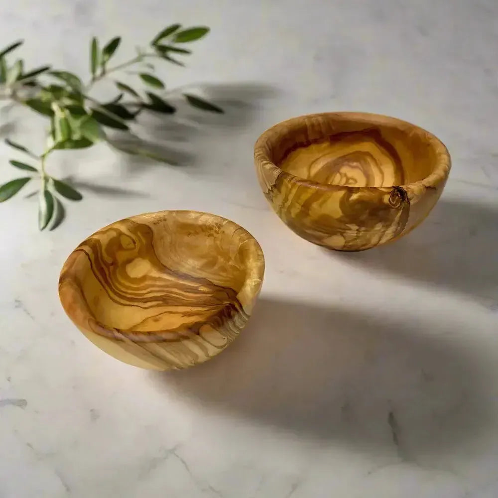 Olivenholz Tapas Schale rund