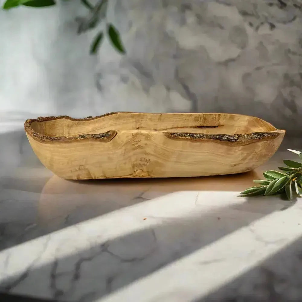Olivenholz Brotschale