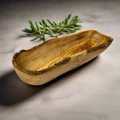 Olivenholz Brotschale