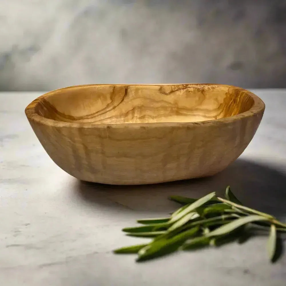 2er Set Olivenholz Tapas Schalen oval