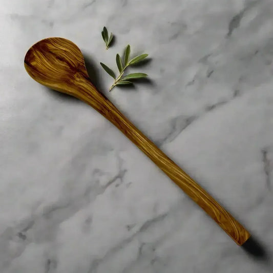Olivenholz Kochlöffel rund