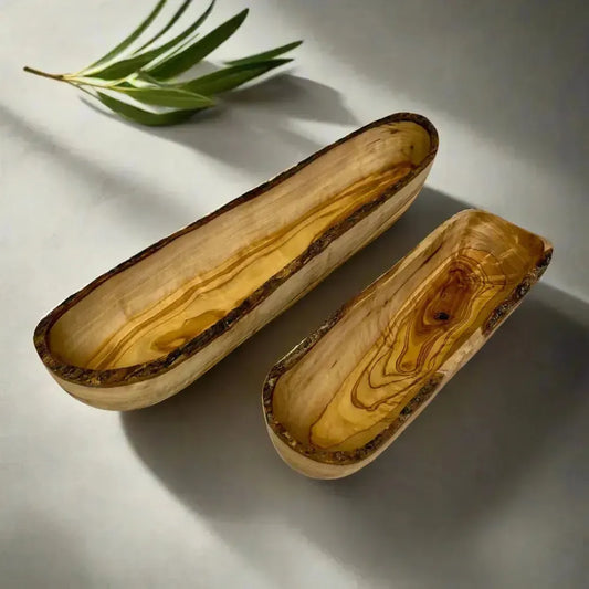 Olivenholz Brotschale