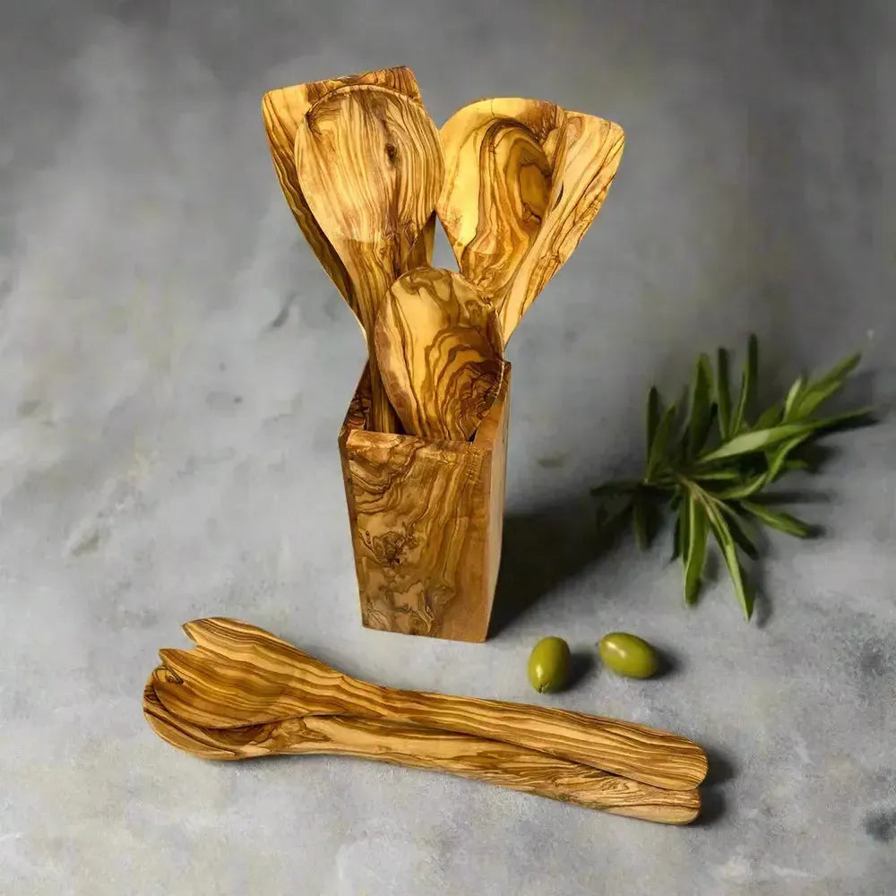 Olivenholz Pfannenwender